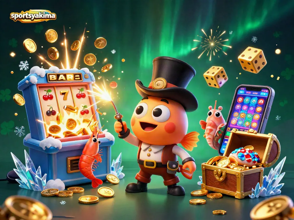 Engage in thrilling slots at sportsyakima with vivid 3D illustrations and exciting casino elements.